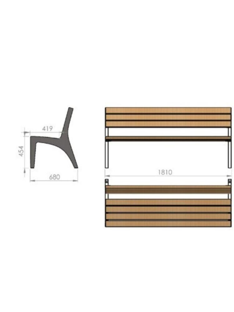 Lauko suoliukas OBERON